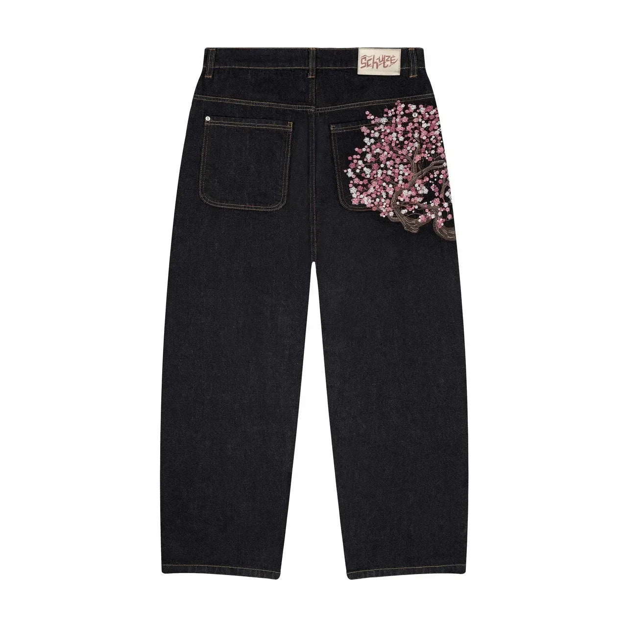 Sakura Tree Blossom Jeans